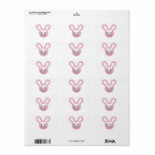Safety Bunny Etiket (Full Sheet)