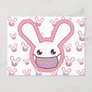 Safety Bunny Feestdagenkaart