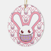 Safety Bunny Keramisch Ornament (Links)
