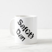 Safety Dan Coffee Mok (Voorkant links)