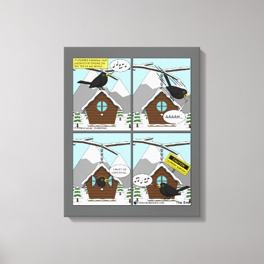 Safety First Come Canvas Afdruk (Voorkant)