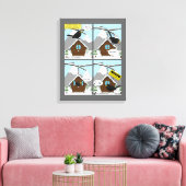 Safety First Come Canvas Afdruk (Insitu (Woonkamer))