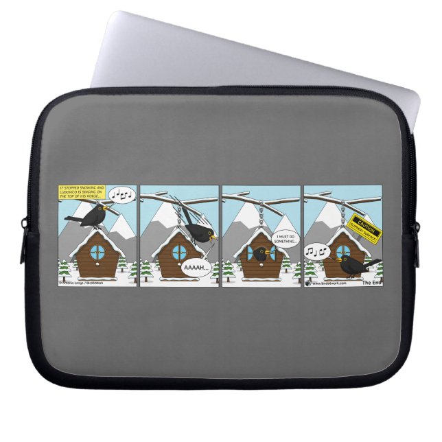 Safety First Come Laptop Sleeve (Voorkant)