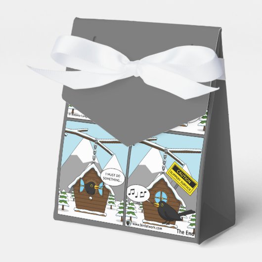 Safety First Comic Bedankdoosjes (Voorkant Zijde)