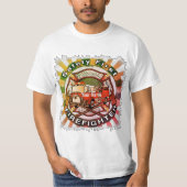 Safety First Firefighter t shirt (Voorkant)