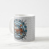 Safety First Firetruck Brandweerman mok (Voorkant links)