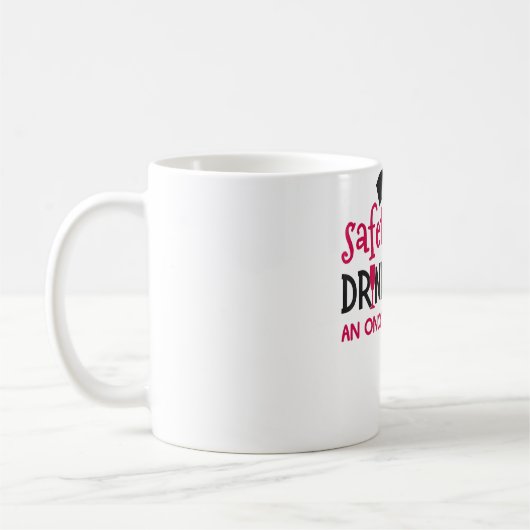 Safety First Oncology Neurse Neurses Week Gift Koffiemok (Links)