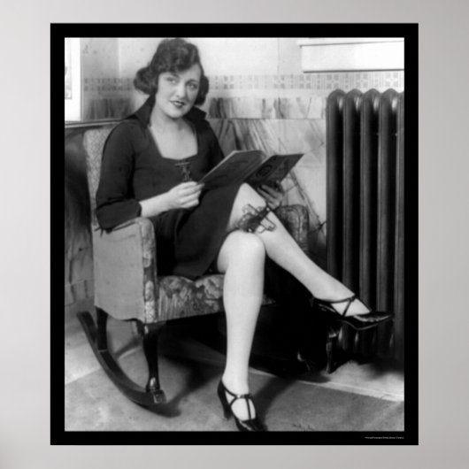 Safety First Pistool in Garter 1922 Poster (Voorkant)