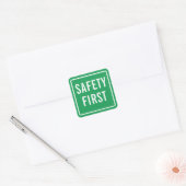 Safety First Square Stickers voor tekenen op de we (Envelop)
