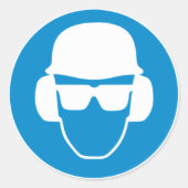 Safety Man Sticker (Voorkant)