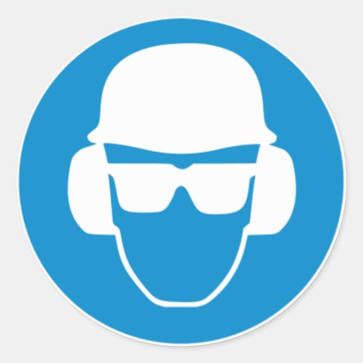 Safety Man Sticker (Voorkant)