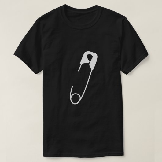 Safety Pin - Symbolizing Safety T-shirt (Design voorkant)