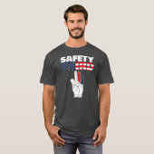 Safety Third Funny Missing Finger Safety Third T-shirt (Voorkant volledig)