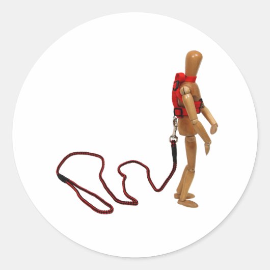 SafetyLine073109 Ronde Sticker (Voorkant)