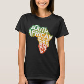 Saffa Zuid-Afrikaanse Verre van Afrika Funny ExPat T-shirt (Voorkant)