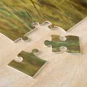 Safferblauwe & Gouden Puzzel (Zijkant)