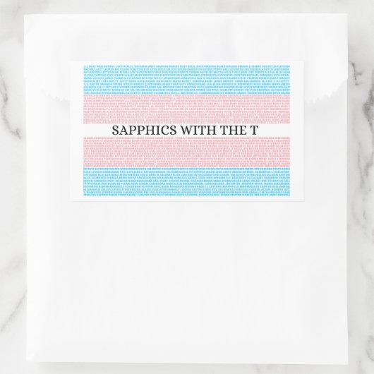 Saffics met de T 3.0 Sticker - 4 pack (Tas)