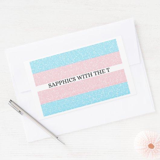 Saffics met de T 3.0 Sticker - 4 pack (Envelop)