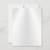 Saffier 65e huwelijksverjaardag Dankjewelkaarten Kaart (Achterkant)