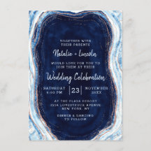 Saffier Blauw Roos Gouden Geode Agaat Marmeren Bru