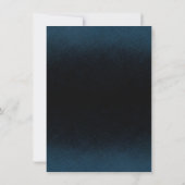 Saffier Blauwe Mozaïek Torarol Responskaart Kaart (Achterkant)