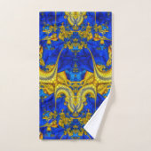 Saffier Blauwe Serpentine Avatar Bad Handdoek (Handdoek)