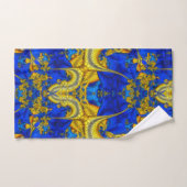 Saffier Blauwe Serpentine Avatar Bad Handdoek (Handdoek)