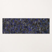 Saffier Blauwe Stenen met Glow Yogamat (Voorkant (horizontaal))