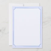 Saffier Edelsteen. Sieraden. 45 Bruiloft Jubileum Kaart (Achterkant)