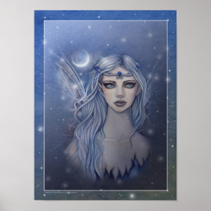 Saffier Fee Fantasie Kunst Poster