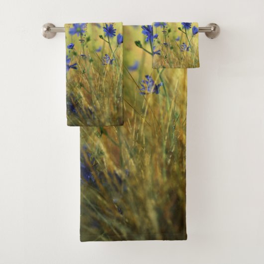 Saffier & Gouden Badhanddoek Set Bad Handdoek (Insitu)