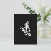 Saffier Grafische 2 van de ster Briefkaart (Staand voorkant)