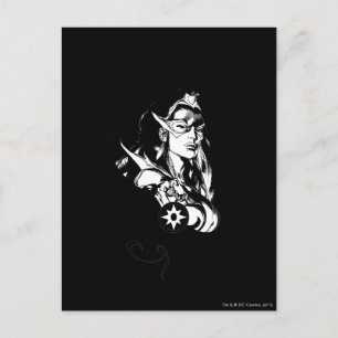 Saffier Grafische 2 van de ster Briefkaart