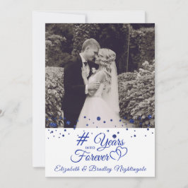 Saffier Jubileum JAAR NAAR ONEINDIG Foto Kaart