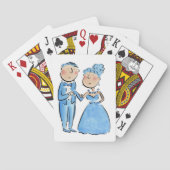 saffier Jubileum Pokerkaarten (Achterkant)