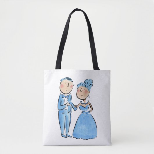 saffier Jubileum Tote Bag (Voorkant)