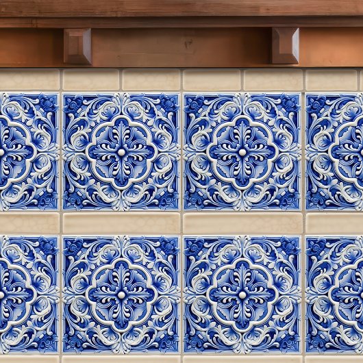 Saffier Lissabon Patroonkeramisch ontwerp Tegeltje