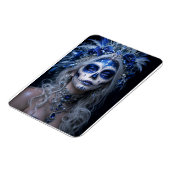 Saffier Maan Calavera – Blauwe Hemel Magneet (Linkerzijde)