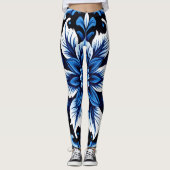 saffier mandala leggings (Voorkant)