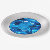 Saffier Papieren Borden Bordje (Gekanteld)