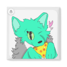 Saffier pizza magneet