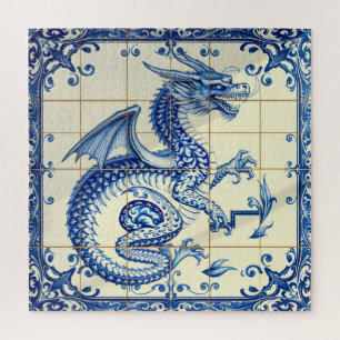 saffier slangen draak puzzel