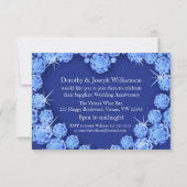 Saffier trouw hart voeg je foto toe uitnodiging fe (Achterkant)