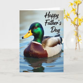 Saffier Vaderdag Plume Kaart (Gele Bloem)