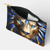 Saffierblauwe en gouden leeuw, etui (Open)