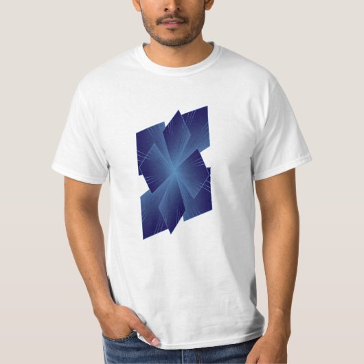 saffierbloem t-shirt (Voorkant)