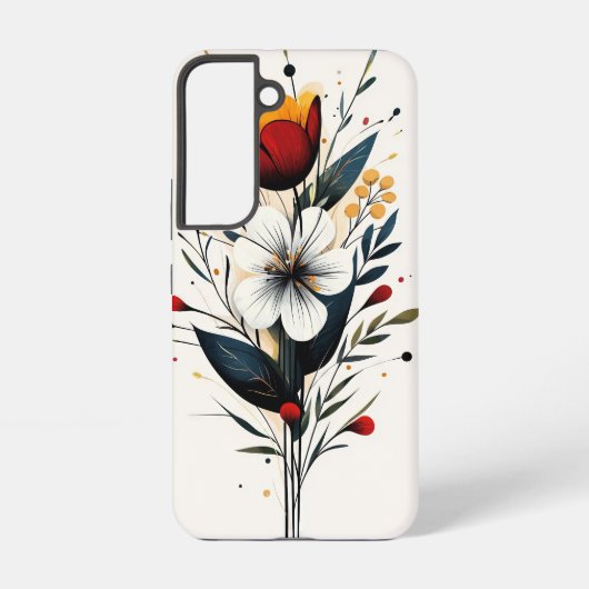 Saffierbloesem Samsung Galaxy Hoesje (Achterkant)