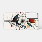 Saffierbloesem Samsung Galaxy Hoesje (Achterkant horizontaal)