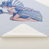 saffierfee sherpa deken (3/4)