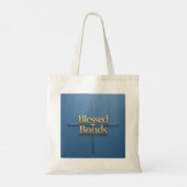 Saffierglans van vriendinnen tote bag (Achterkant)